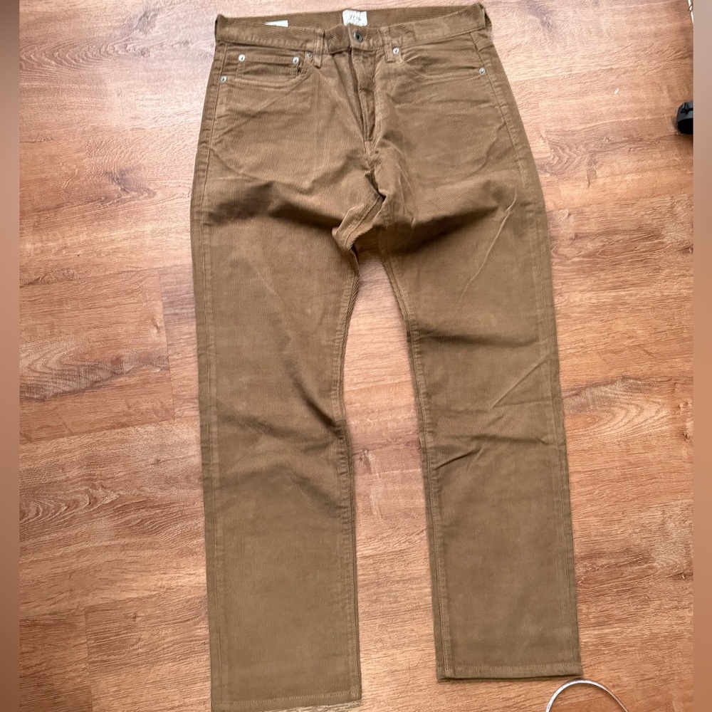 J. Crew 770 Men's Brown Corduroy Pants